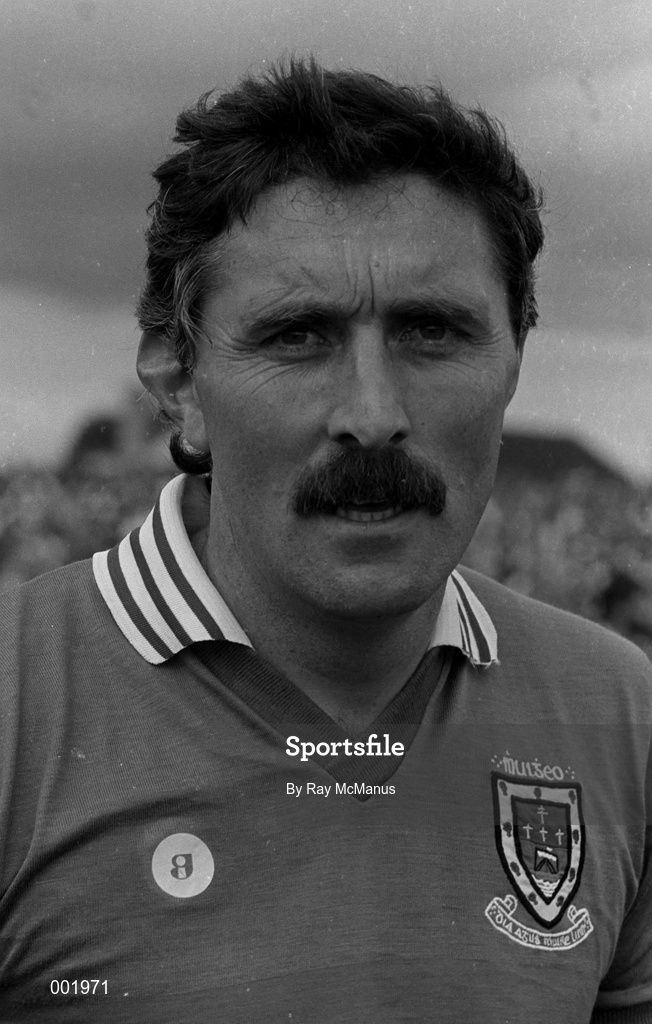 14 July 1985; Sean Lowry of Mayo prior to the Connacht GAA Football Senior Championship Final match between Roscommon and Mayo at Dr Hyde Park in Roscommon. Photo by Ray McManus/Sportsfile