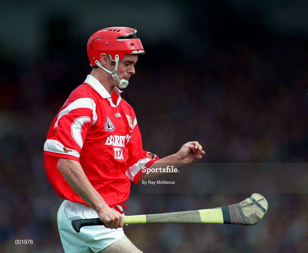 8 June 1997; Sean McGrath of Cork during the GAA Munster Senior Football Championship Semi-Final match between Clare and Cork at Gaelic Grounds in Limerick. Photo by Ray McManus/Sportsfile