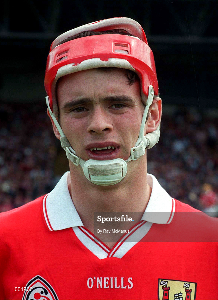 8 June 1997; Sean McGrath of Cork prior to the GAA Munster Senior Football Championship Semi-Final match between Clare and Cork at Gaelic Grounds in Limerick. Photo by Ray McManus/Sportsfile