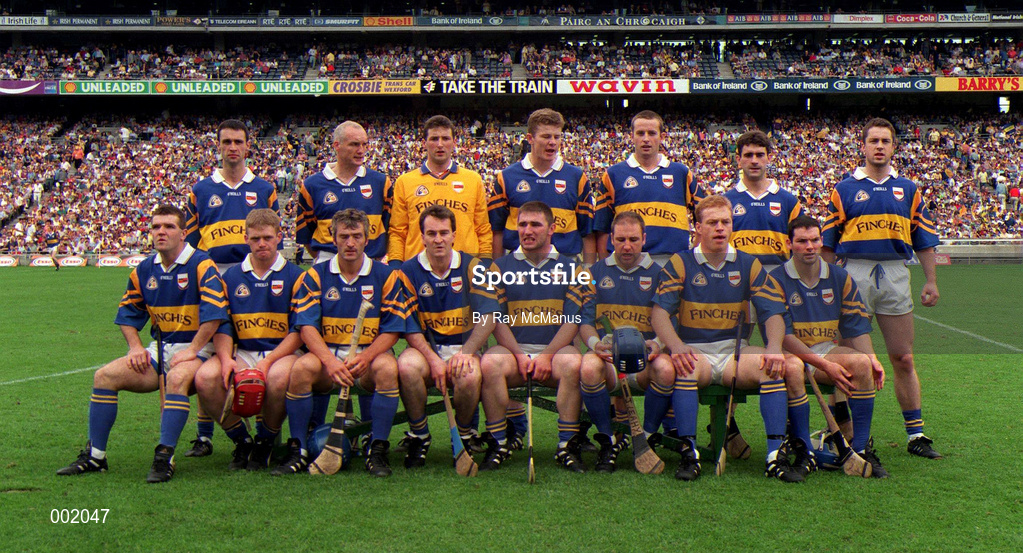 17 August 1997; Tipperary team portrait prior to the GAA All-Ireland Senior Hurling Championship Semi-Final match between Tipperary and Wexford at Croke Park in Dublin. Photo by Ray McManus/Sportsfile