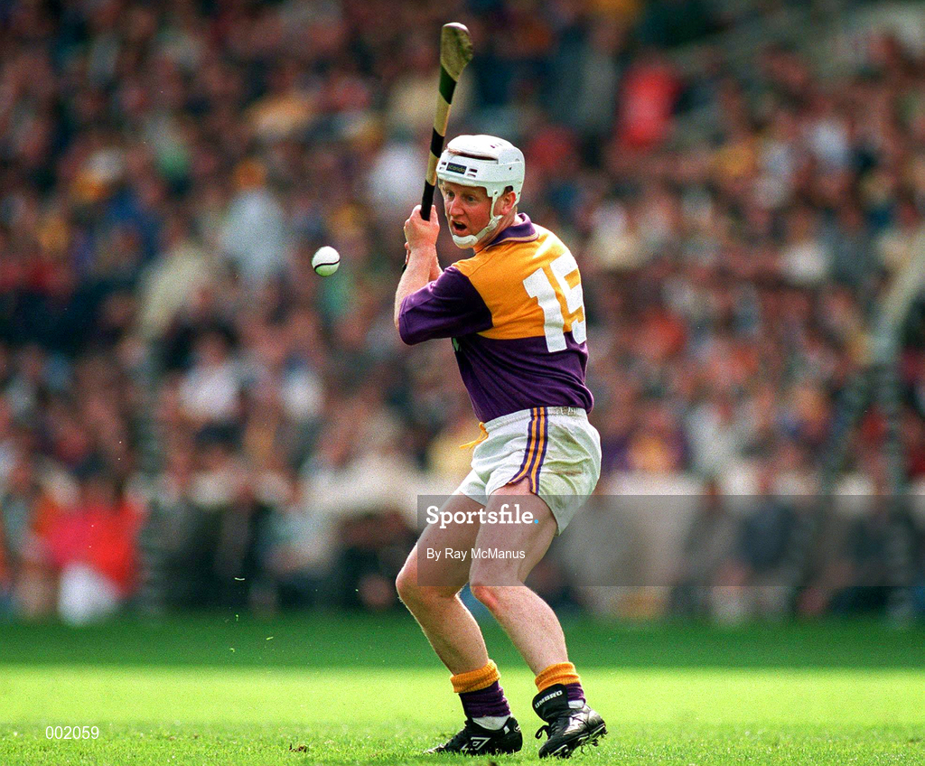 22 June 1997; Tom Dempsey of Wexford during the GAA Leinster Senior Hurling Championship Semi-Final match between Wexford and Offaly at Croke Park in Dublin. Photo by Ray McManus/Sportsfile