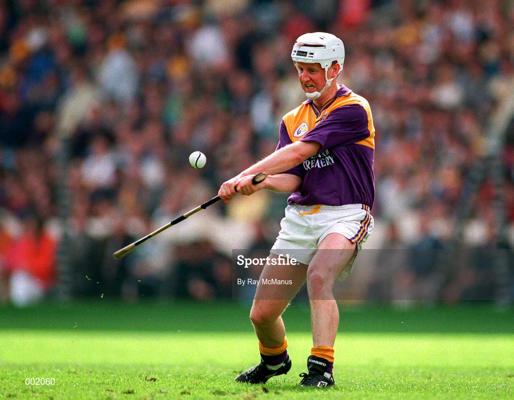 22 June 1997; Tom Dempsey of Wexford during the GAA Leinster Senior Hurling Championship Semi-Final match between Wexford and Offaly at Croke Park in Dublin. Photo by Ray McManus/Sportsfile