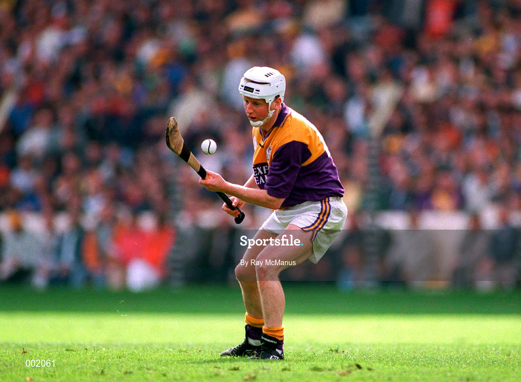 22 June 1997; Tom Dempsey of Wexford during the GAA Leinster Senior Hurling Championship Semi-Final match between Wexford and Offaly at Croke Park in Dublin. Photo by Ray McManus/Sportsfile