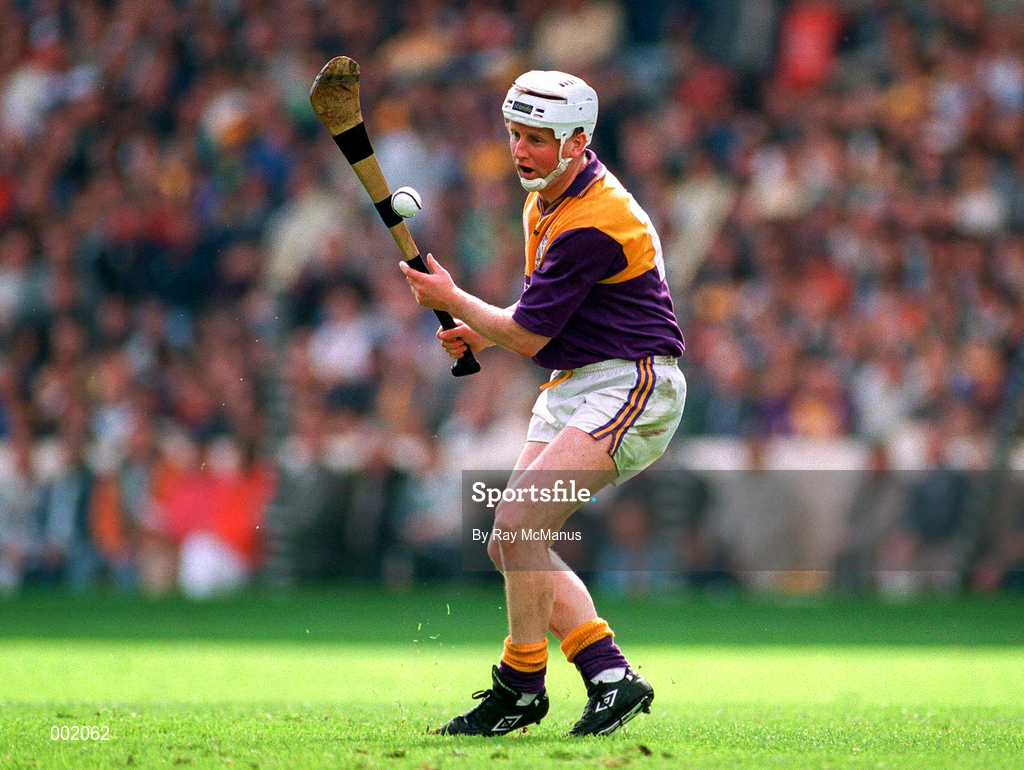 22 June 1997; Tom Dempsey of Wexford during the GAA Leinster Senior Hurling Championship Semi-Final match between Wexford and Offaly at Croke Park in Dublin. Photo by Ray McManus/Sportsfile