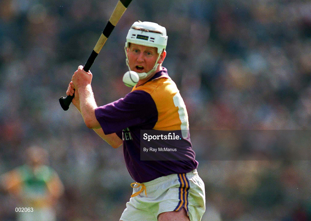 22 June 1997; Tom Dempsey of Wexford during the GAA Leinster Senior Hurling Championship Semi-Final match between Wexford and Offaly at Croke Park in Dublin. Photo by Ray McManus/Sportsfile