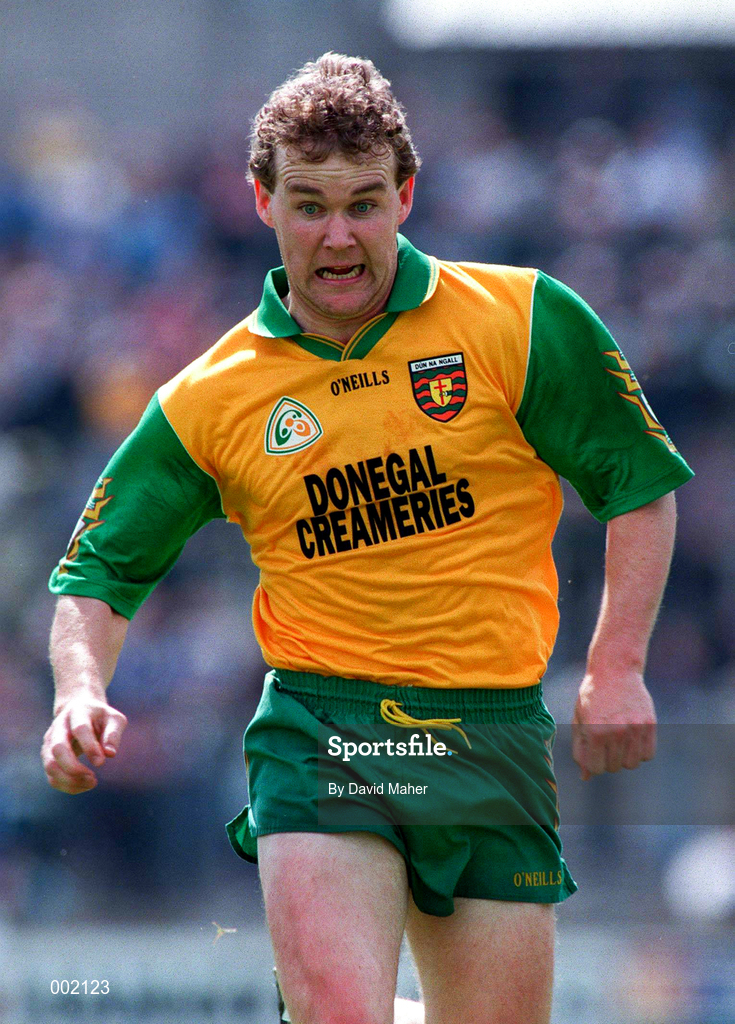 22 June 1997; Tony Boyle of Donegal during the Ulster GAA Football Senior Championship Semi-Final match between Cavan and Donegal at St. Tiernach's Park in Clones, Monaghan. Photo by David Maher/Sportsfile