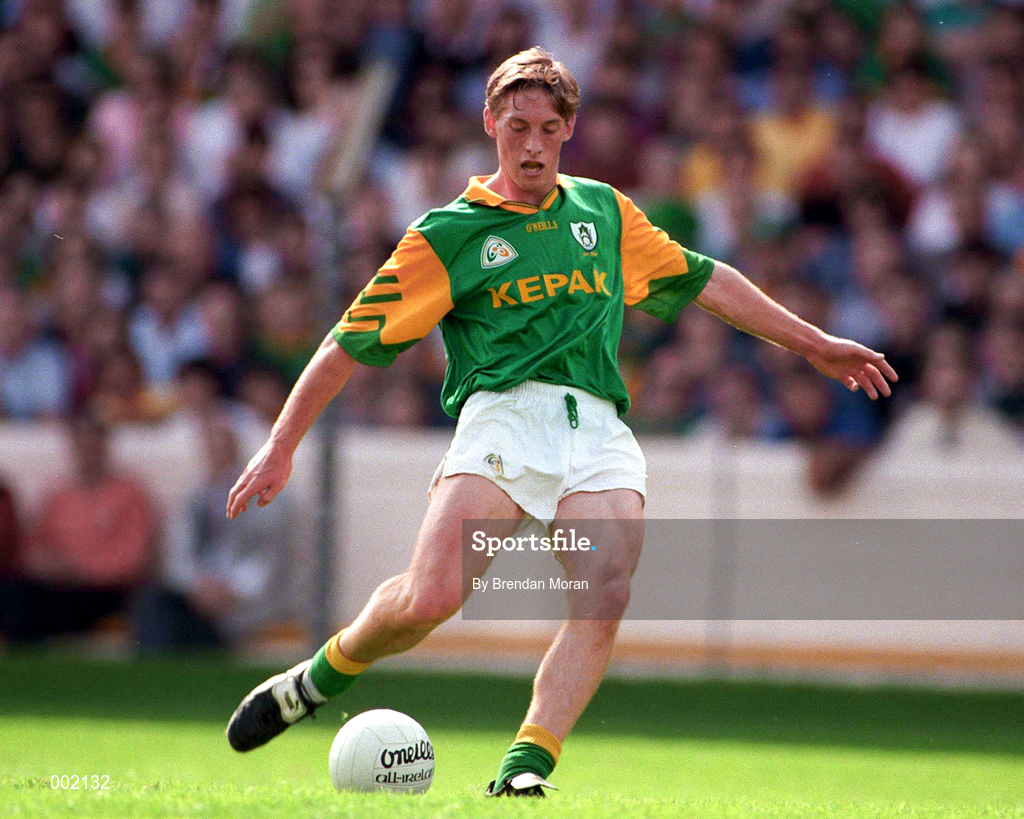 6 July 1997; Trevor Giles of Meath during the Leinster GAA Senior Football Championship Semi-Final match between Kildare and Meath at Croke Park in Dublin. Photo by Brendan Moran/Sportsfile
