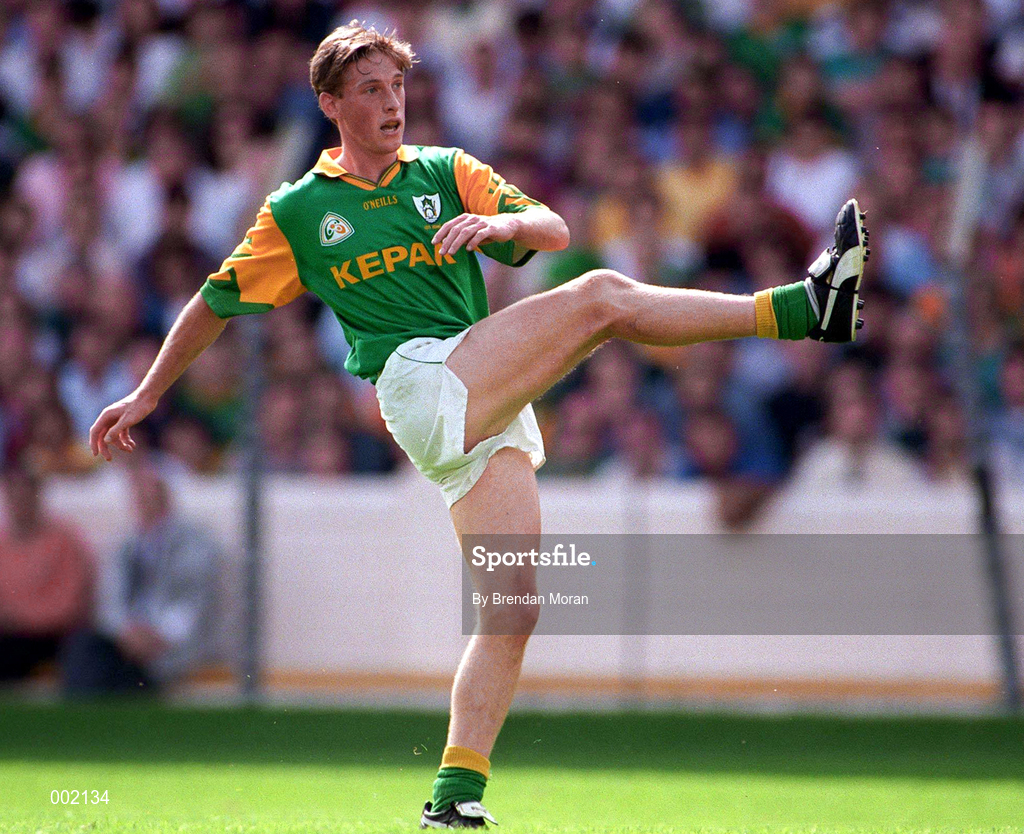 6 July 1997; Trevor Giles of Meath during the Leinster GAA Senior Football Championship Semi-Final match between Kildare and Meath at Croke Park in Dublin. Photo by Brendan Moran/Sportsfile