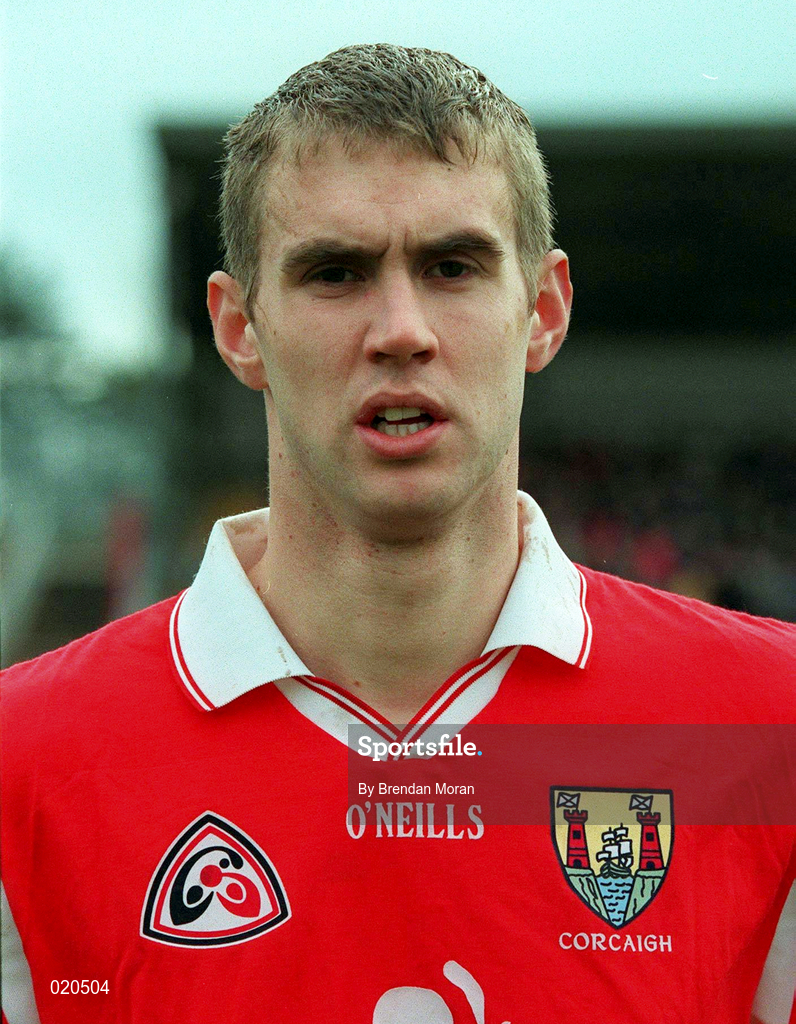 14 February 1999; Alan O'Regan of Cork prior to the Allianz National Football League Division 1 match between Cork and Galway at Páirc Uí Rinn in Cork. Photo by Brendan Moran/Sportsfile
