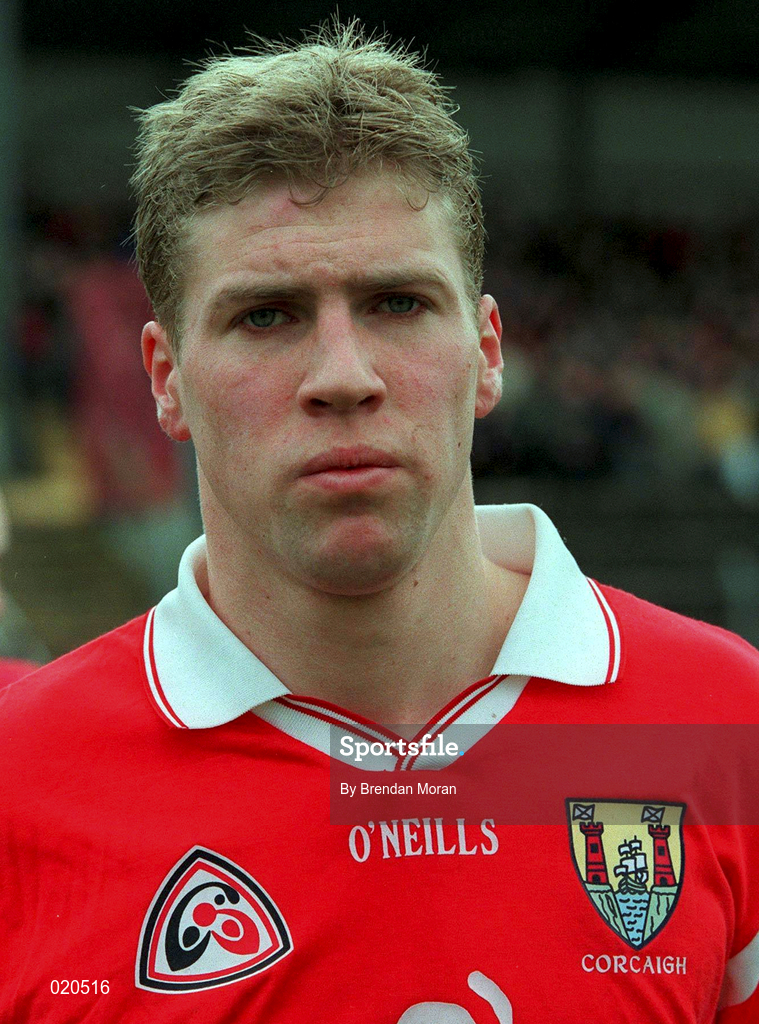 14 February 1999; Anthony Lynch of Cork prior to the Allianz National Football League Division 1 match between Cork and Galway at Páirc Uí Rinn in Cork. Photo by Brendan Moran/Sportsfile