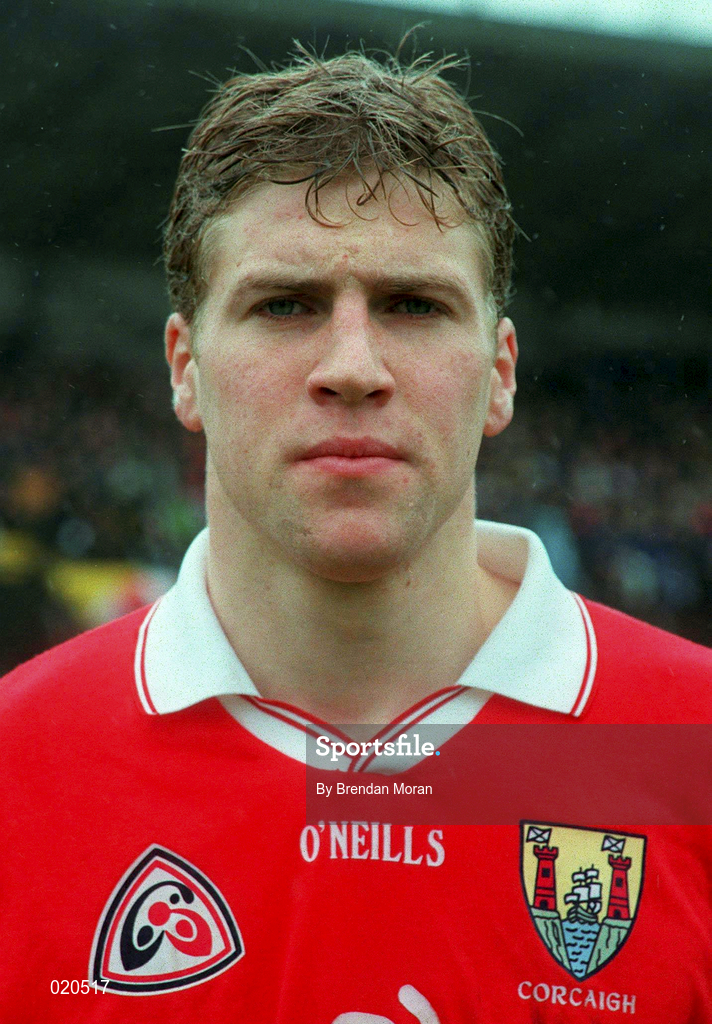 27 March 1999; Anthony Lynch of Cork prior to the Church and General National Hurling League Division 1B match between Cork and Waterford at Páirc Uí Rinn in Cork. Photo by Brendan Moran/Sportsfile