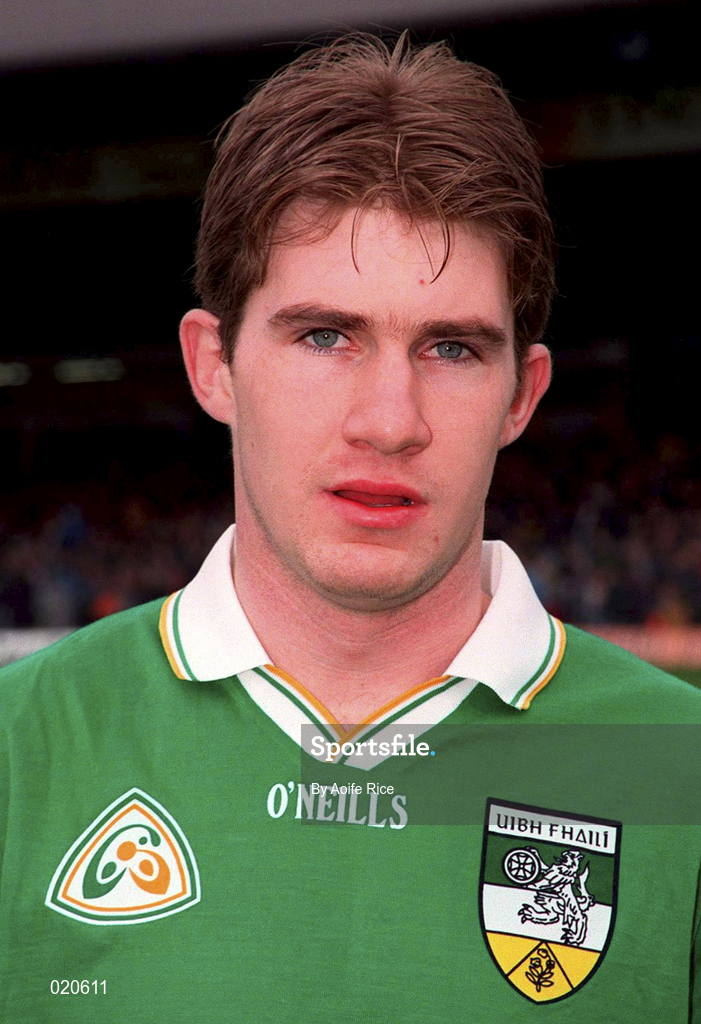 14 March 1999; Colm Quinn of Offaly prior to the Church and General National Football League Division 1 match between Offaly and Donegal at O'Connor Park in Tullamore, Offaly. Photo by Aoife Rice/Sportsfile