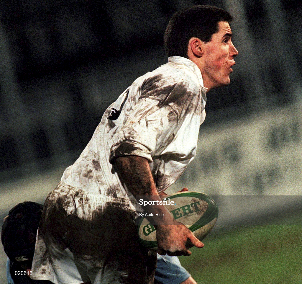 10 February 1999; Rory Wallace of Dublin University during the Annual Colours match between UCD and Dublin University at Donnybrook Stadium in Dublin. Photo by Aoife Rice/Sportsfile