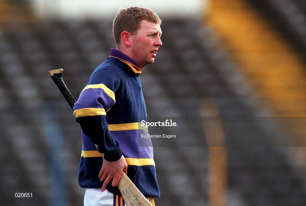 21 March 1999; Damien Fitzhenry of Wexford during the Church and General National Hurling League Division 1B match between Tipperary and Wexford at Semple Stadium in Thurles, Tipperary. Photo by Damien Eagers/Sportsfile