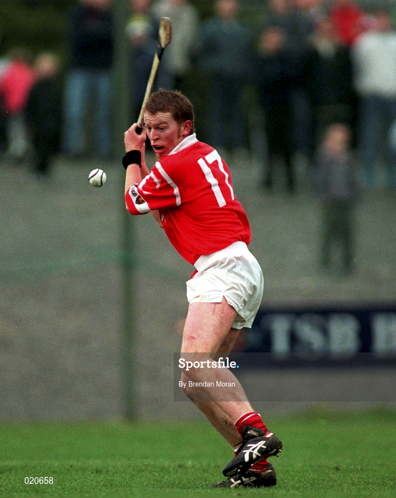 27 March 1999; Dan Murphy of Cork during the Church and General National Hurling League Division 1B match between Cork and Waterford at Páirc Uí Rinn in Cork. Photo by Brendan Moran/Sportsfile