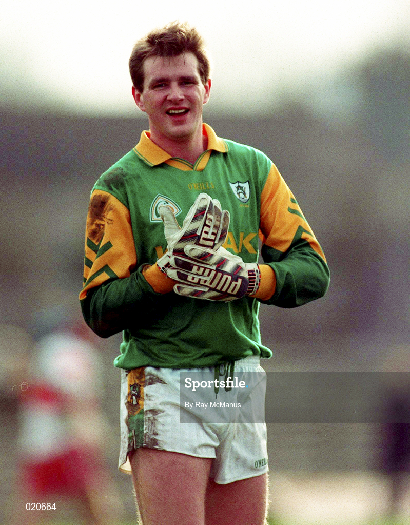 28 February 1999; Darren Fay of Meath during the Church and General National Football League Division 1 match between Meath and Derry at Páirc Tailteann in Navan, Meath. Photo by Ray McManus/Sportsfile
