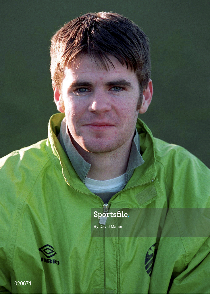 21 January 1999; Dave Warren during a Republic of Ireland U17 squad training session at St Fintan's School in Sutton, Dublin. Photo by David Maher/Sportsfile