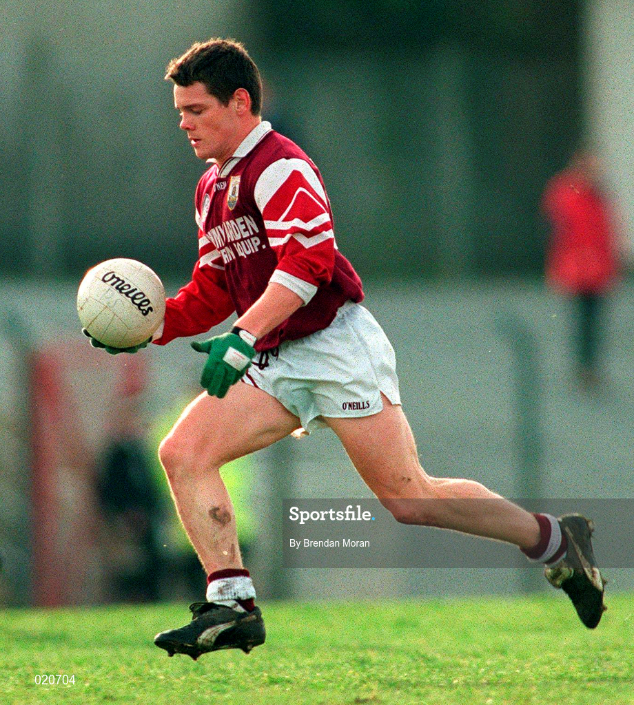 14 February 1999; Declan Meehan of Galway during the Allianz National Football League Division 1 match between Cork and Galway at Páirc Uí Rinn in Cork. Photo by Brendan Moran/Sportsfile