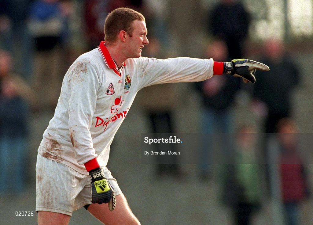 14 February 1999; Des McAuley of Cork during the Allianz National Football League Division 1 match between Cork and Galway at Páirc Uí Rinn in Cork. Photo by Brendan Moran/Sportsfile