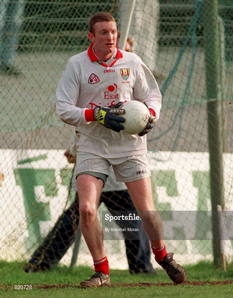 14 February 1999; Des McAuley of Cork during the Allianz National Football League Division 1 match between Cork and Galway at Páirc Uí Rinn in Cork. Photo by Brendan Moran/Sportsfile
