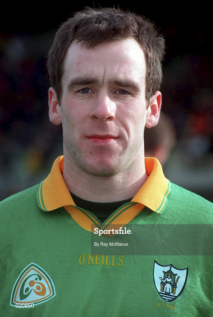 28 February 1999; Hank Traynor of Meath prior to the Church and General National Football League Division 1 match between Meath and Derry at Páirc Tailteann in Navan, Meath. Photo by Ray McManus/Sportsfile