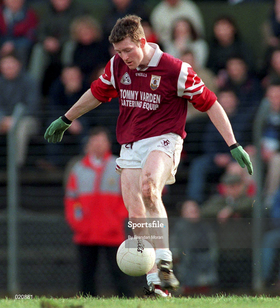 14 February 1999; Jarlath Fallon of Galway during the Allianz National Football League Division 1 match between Cork and Galway at Páirc Uí Rinn in Cork. Photo by Brendan Moran/Sportsfile