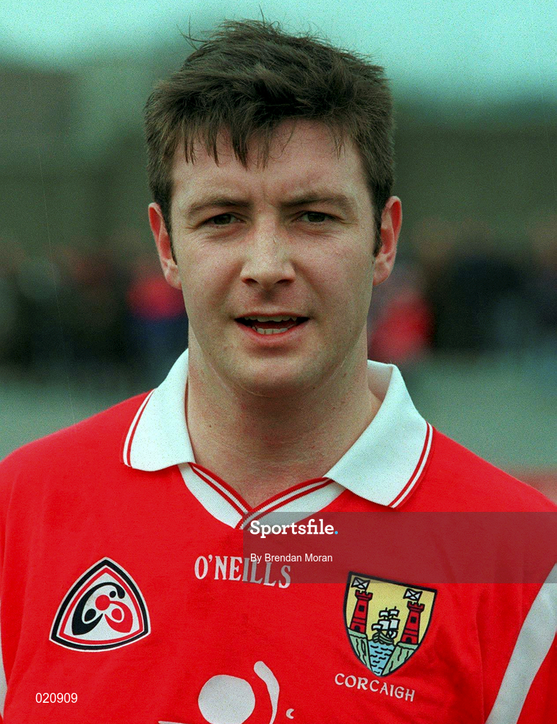 14 February 1999; Joe Kavanagh of Cork prior to the Allianz National Football League Division 1 match between Cork and Galway at Páirc Uí Rinn in Cork. Photo by Brendan Moran/Sportsfile