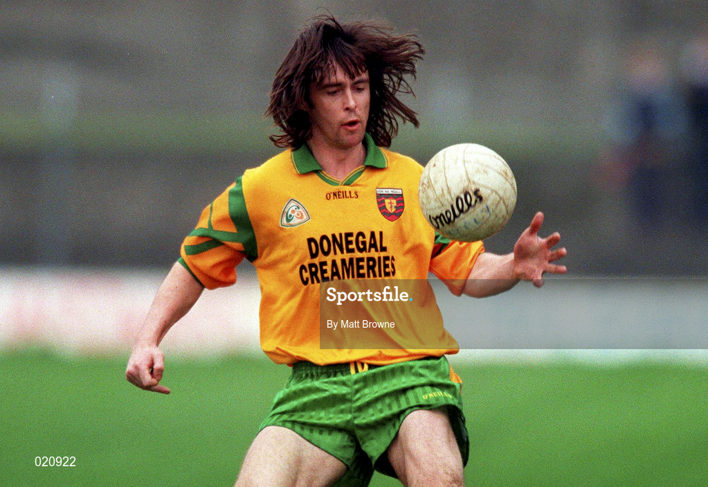 14 March 1999; John Duffy of Donegal during the Church and General National Football League Division 1 match between Offaly and Donegal at O'Connor Park in Tullamore, Offaly. Photo by Matt Browne/Sportsfile