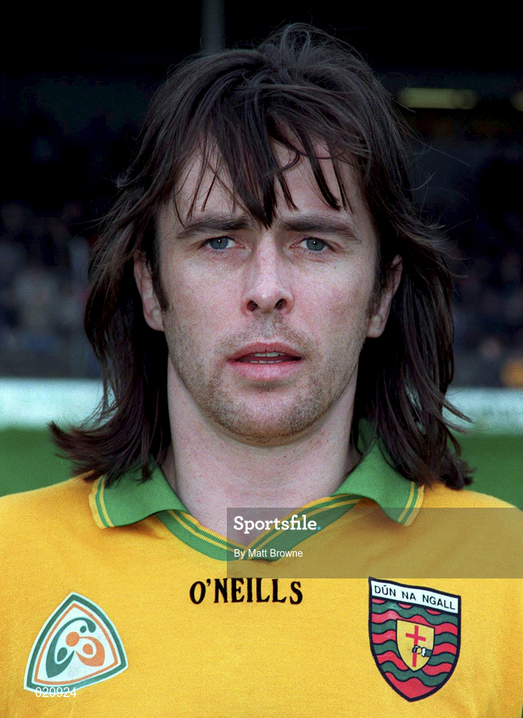 14 March 1999; John Duffy of Donegal prior to the Church and General National Football League Division 1 match between Offaly and Donegal at O'Connor Park in Tullamore, Offaly. Photo by Matt Browne/Sportsfile