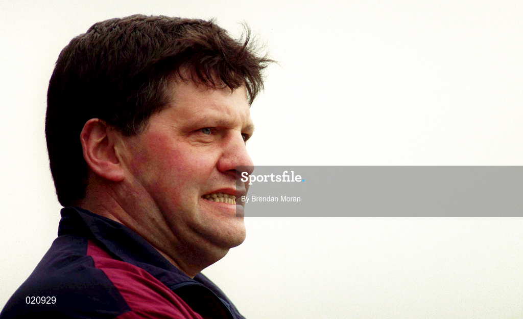 14 March 1999; Galway manager John O'Mahony during the Church and General National Football League Division 1 match between Dublin and Galway at Parnell Park in Dublin. Photo by Brendan Moran/Sportsfile