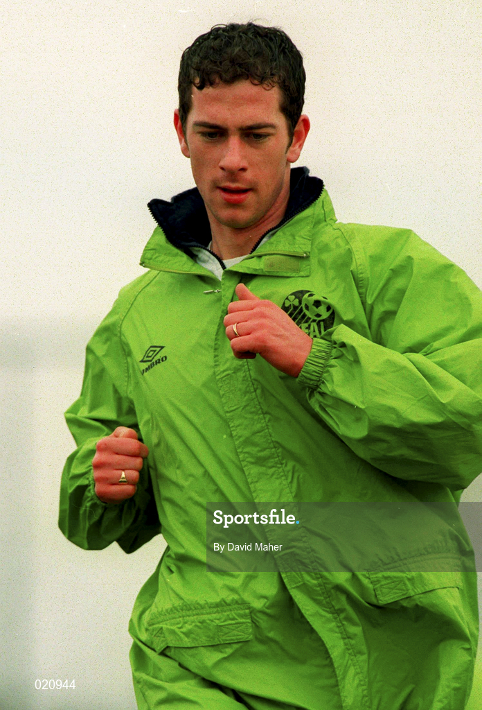 25 March 1999; Keith Doyle during Republic of Ireland U20 Squad Training at the AUL Grounds in Clonshaugh, Dublin. Photo by David Maher/Sportsfile