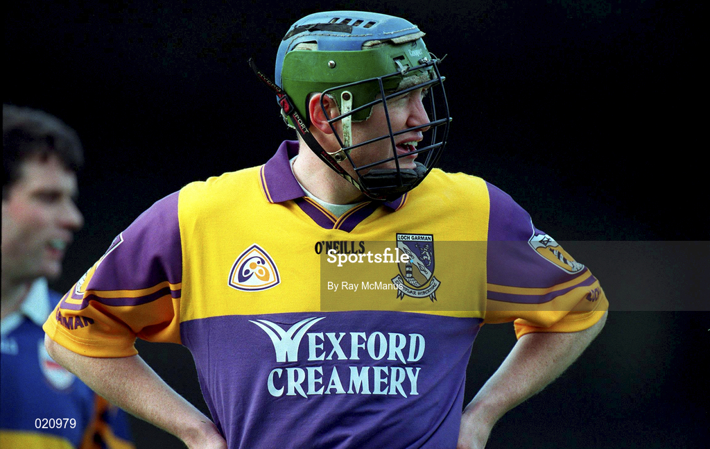 21 March 1999; Larry Murphy of Wexford during the Church and General National Hurling League Division 1B match between Tipperary and Wexford at Semple Stadium in Thurles, Tipperary. Photo by Ray McManus/Sportsfile