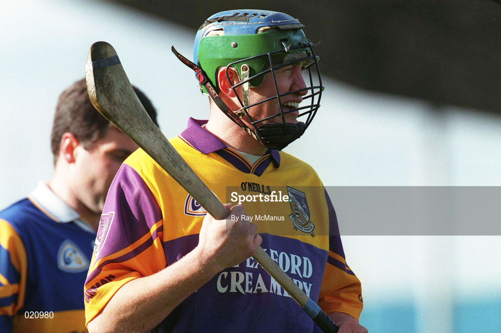 21 March 1999; Larry Murphy of Wexford during the Church and General National Hurling League Division 1B match between Tipperary and Wexford at Semple Stadium in Thurles, Tipperary. Photo by Ray McManus/Sportsfile