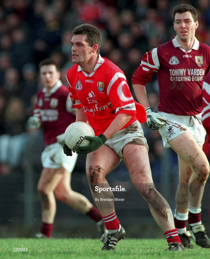14 February 1999; Liam Honohan of Cork during the Allianz National Football League Division 1 match between Cork and Galway at Páirc Uí Rinn in Cork. Photo by Brendan Moran/Sportsfile