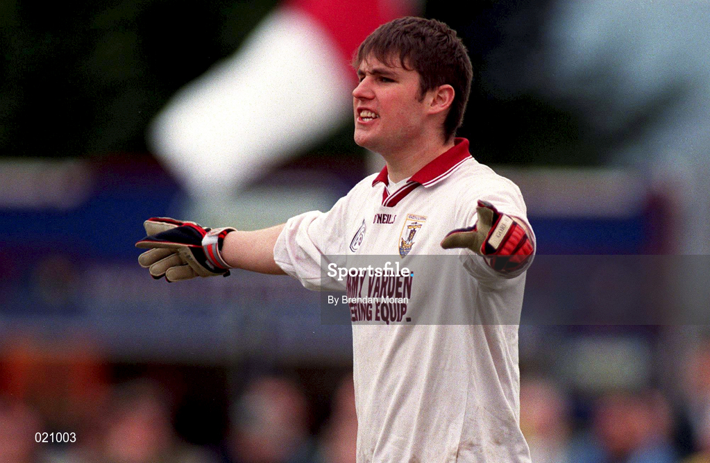 14 March 1999; Lloyd Kelly of Galway during the Church and General National Football League Division 1 match between Dublin and Galway at Parnell Park in Dublin. Photo by Brendan Moran/Sportsfile