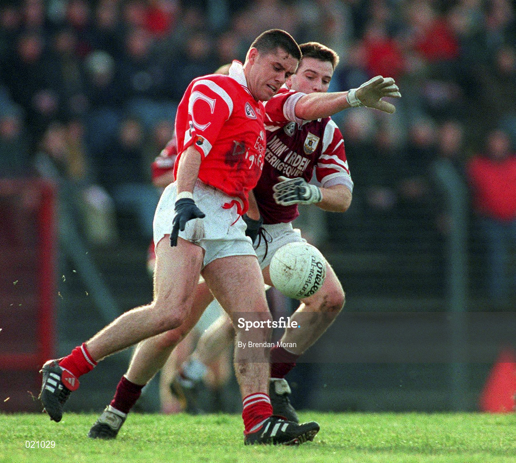 14 February 1999; Martin Cronin of Cork during the Allianz National Football League Division 1 match between Cork and Galway at Páirc Uí Rinn in Cork. Photo by Brendan Moran/Sportsfile