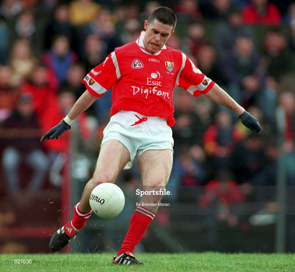 14 February 1999; Martin Cronin of Cork during the Allianz National Football League Division 1 match between Cork and Galway at Páirc Uí Rinn in Cork. Photo by Brendan Moran/Sportsfile