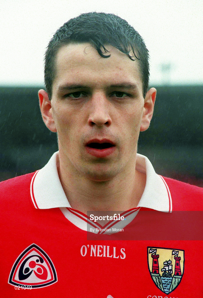27 March 1999; Michael O'Sullivan of Cork prior to the Church and General National Hurling League Division 1B match between Cork and Waterford at Páirc Uí Rinn in Cork. Photo by Brendan Moran/Sportsfile