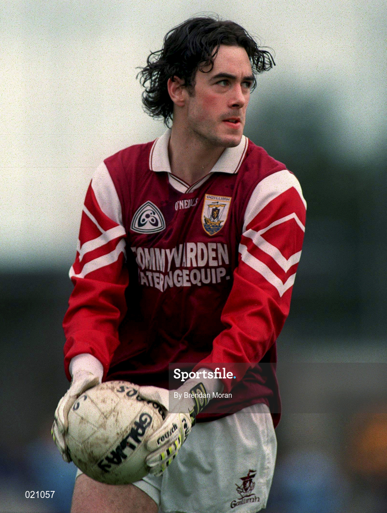 14 March 1999; Michaél O Collarain of Galway during the Church and General National Football League Division 1 match between Dublin and Galway at Parnell Park in Dublin. Photo by Brendan Moran/Sportsfile