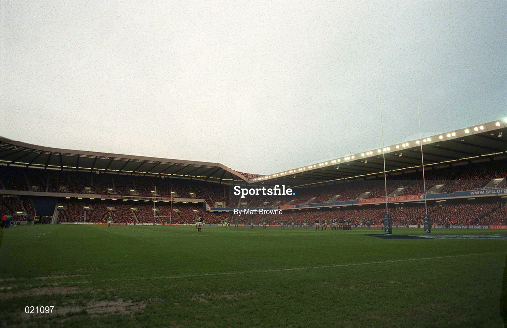 20 March 1999; A general view of Murrayfield Stadium prior to the Five Nations Rugby Championship match between Scotland and Ireland in Murrayfield Stadium in Edinburgh, Scotland. Photo by Matt Browne/Sportsfile