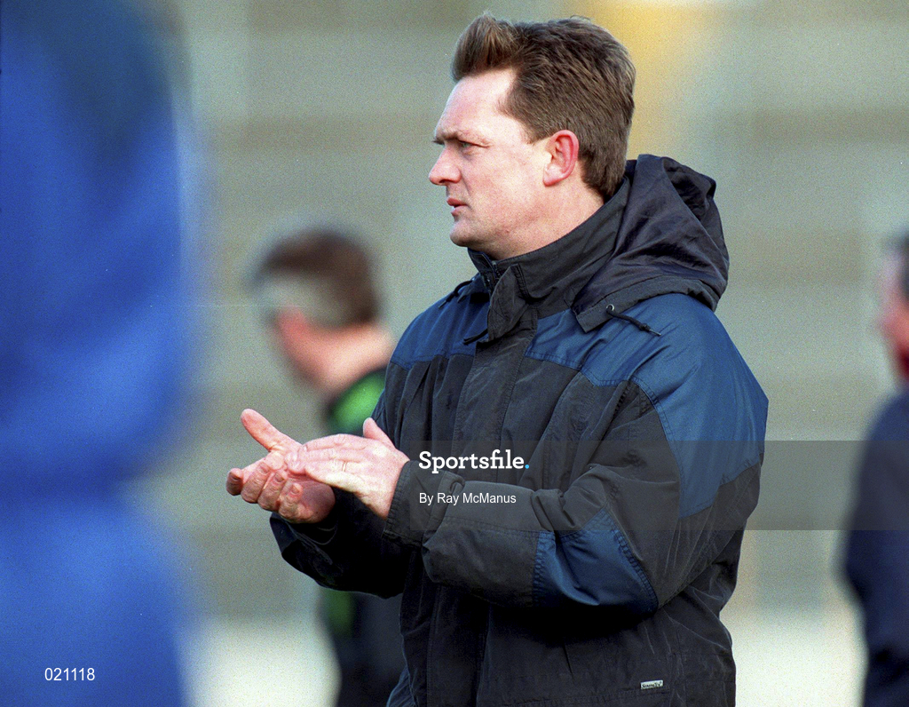 21 March 1999; Tipperary manager Nicky English during the Church and General National Hurling League Division 1B match between Tipperary and Wexford at Semple Stadium in Thurles, Tipperary. Photo by Ray McManus/Sportsfile