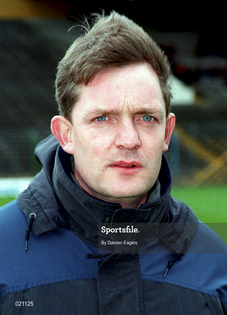 21 March 1999; Tipperary manager Nicky English prior to the Church and General National Hurling League Division 1B match between Tipperary and Wexford at Semple Stadium in Thurles Tipperary. Photo by Damien Eagers/Sportsfile