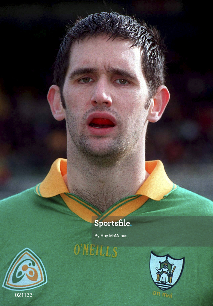 28 February 1999; Nigel Nestor of Meath prior to the Church and General National Football League Division 1 match between Meath and Derry at Páirc Tailteann in Navan, Meath. Photo by Ray McManus/Sportsfile