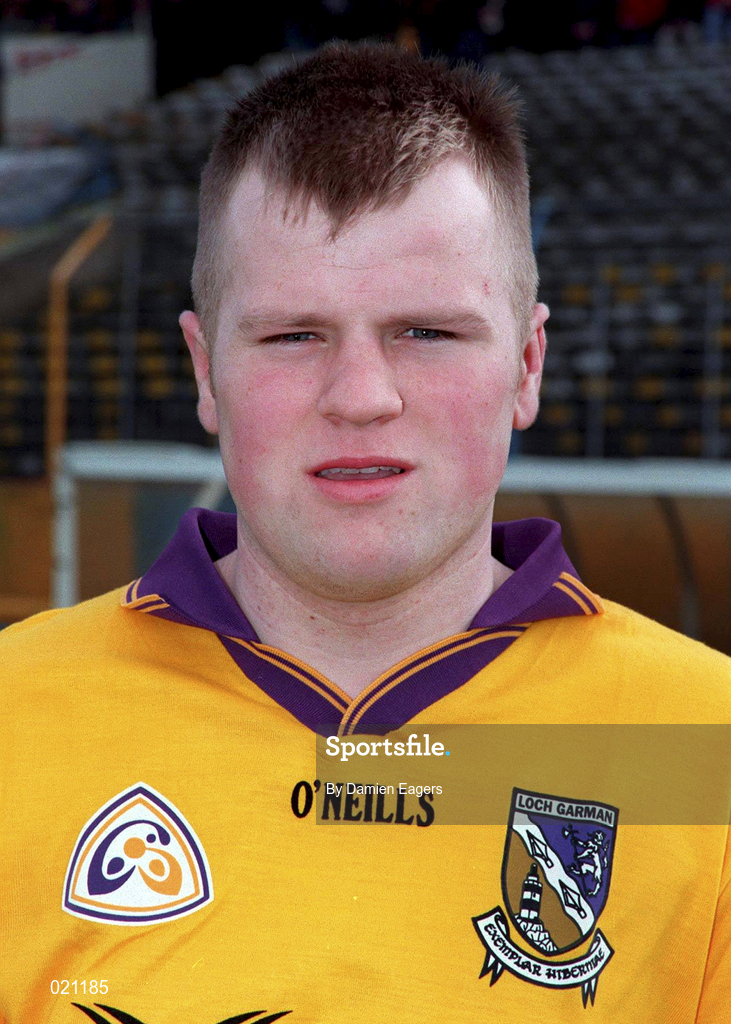 21 March 1999; Paul Carley of Wexford prior to the Church and General National Hurling League Division 1B match between Tipperary and Wexford at Semple Stadium in Thurles Tipperary. Photo by Damien Eagers/Sportsfile