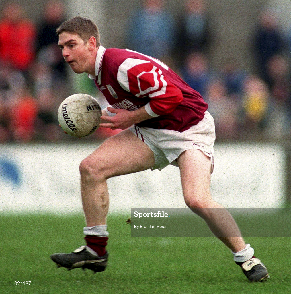 14 March 1999; Lloyd Kelly of Galway during the Church and General National Football League Division 1 match between Dublin and Galway at Parnell Park in Dublin. Photo by Brendan Moran/Sportsfile