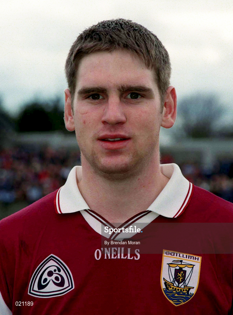 14 March 1999; Paul Clancy of Galway prior to the Church and General National Football League Division 1 match between Dublin and Galway at Parnell Park in Dublin. Photo by Brendan Moran/Sportsfile