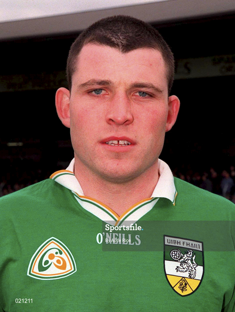 14 March 1999; Paul Mulvihill of Offaly prior to the Church and General National Football League Division 1 match between Offaly and Donegal at O'Connor Park in Tullamore, Offaly. Photo by Aoife Rice/Sportsfile