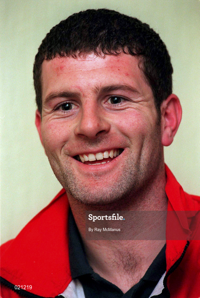 22 March 1999; Longford Town player Paul Perth during a Longford Town FC press conference in Longford. Photo by Ray McManus/Sportsfile