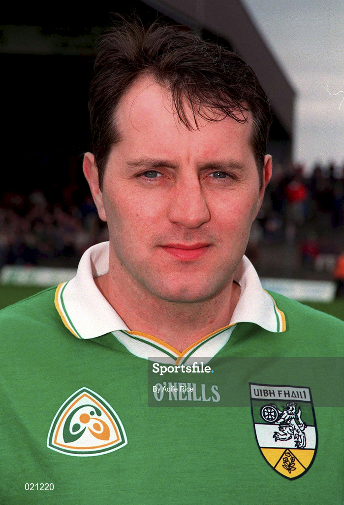14 March 1999; Peter Brady of Offaly prior to the Church and General National Football League Division 1 match between Offaly and Donegal at O'Connor Park in Tullamore, Offaly. Photo by Aoife Rice/Sportsfile