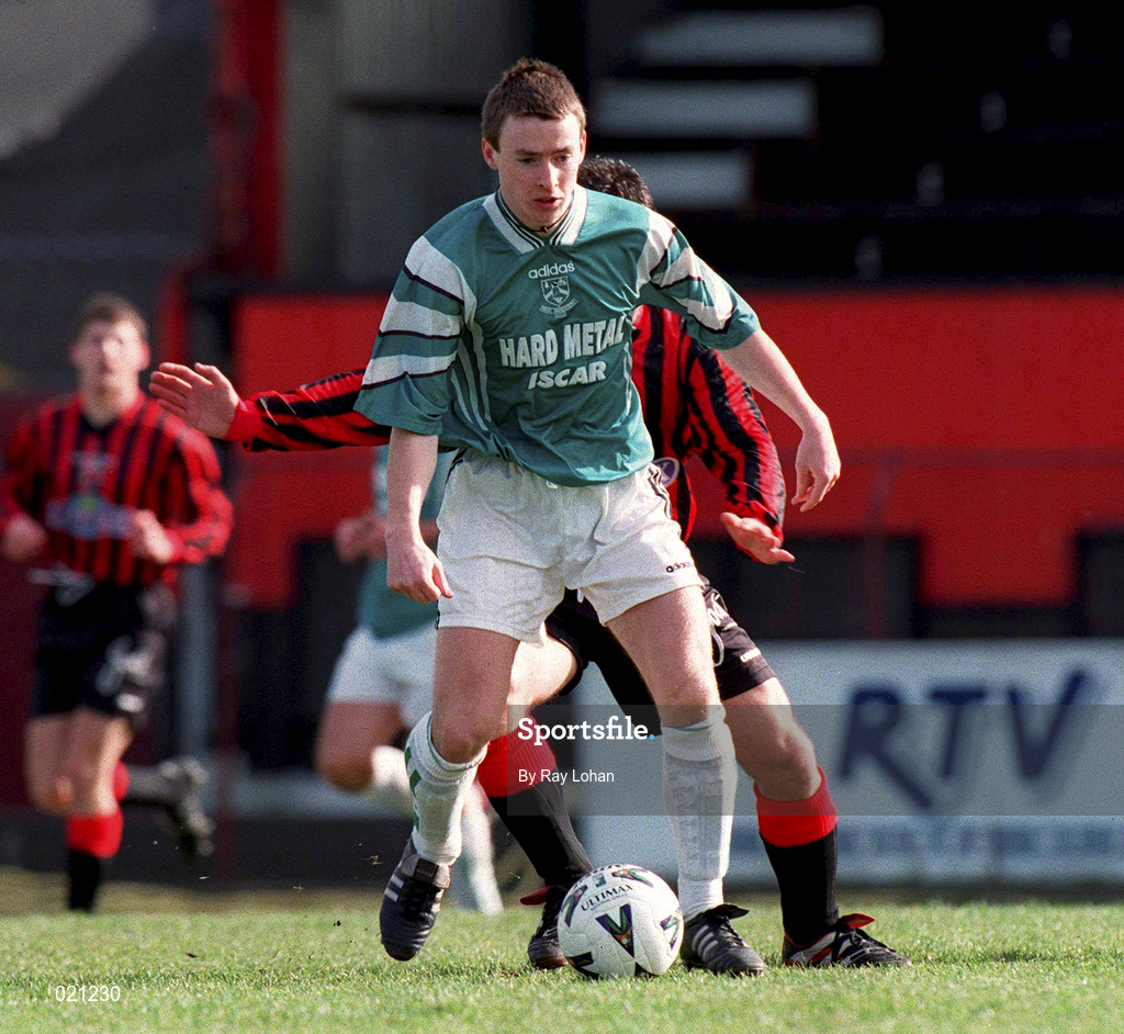 7 February 1999; Philip Keogh of Bray Wanderers during the Harp Lager National League Premier Division match between Bohemians and Bray Wanderers at Dalymount Park in Dublin. Photo by Ray Lohan/Sportsfile